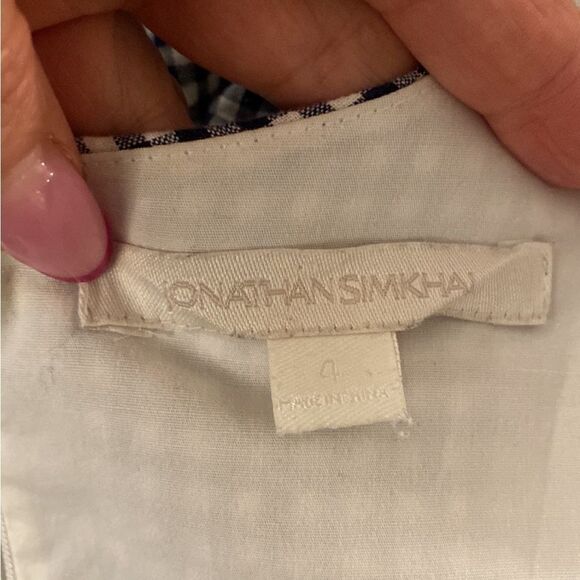 Jonathan Simkhai Puff Sleeve mini Dress, US4 - Picture 10 of 11